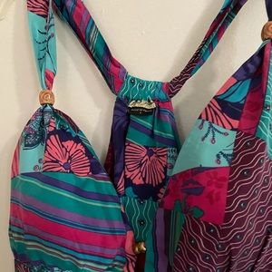 Beautiful silk cocktail mini dress!